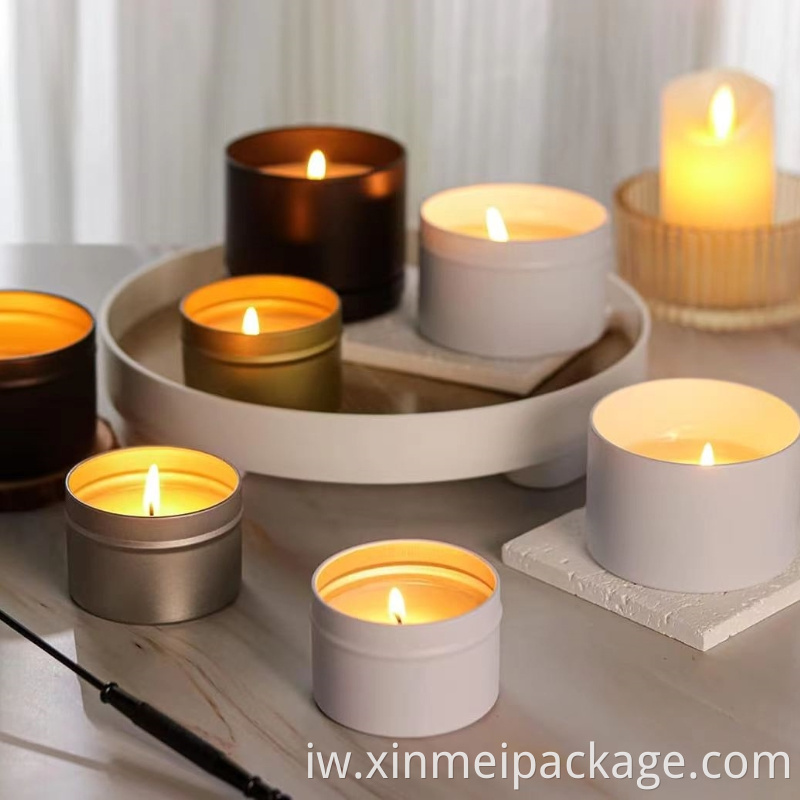 פח נרות DIY DIY candle tin